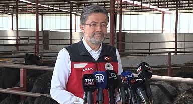 Bakan Yumaklı: "Hayvan başına aylık 1500 lira, yıllık toplam 18 bin lira bakım ve besleme desteği vereceğiz"