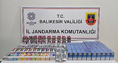 Balıkesir'de 10 ilçede eş zamanlı jandarma operasyonu