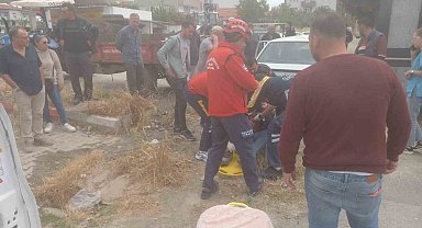 Balıkesir'de çift taraflı trafik kazası: 2 yaralı