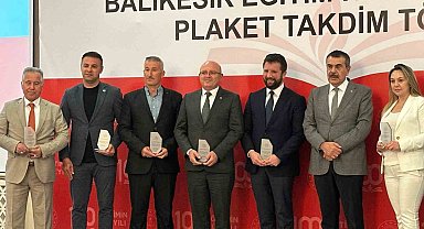 Balıkesir'de eğitime destek veren hayırseverler onurlandırıldı