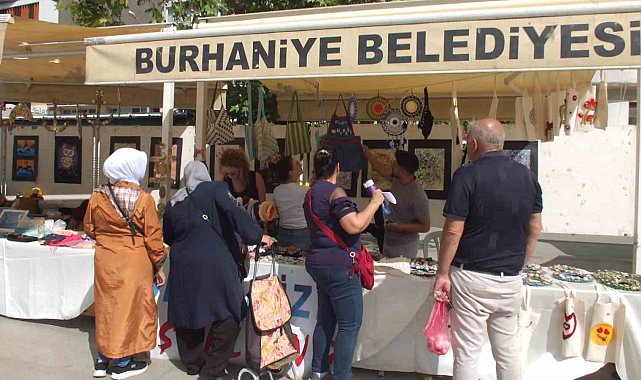 Balıkesir'de özel öğrencilerin göz nuru eserleri görücüye çıktı