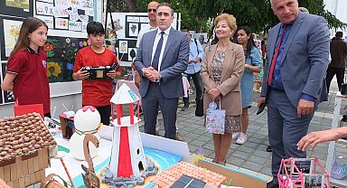 Balıkesirli öğrencilerden sanat şöleni