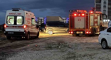 Balkonda çıkan yangın itfaiye ekipleri tarafından söndürüldü