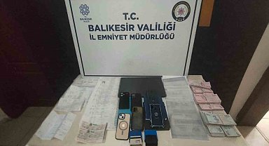 Bandırma ve Bursa'da tefecilik operasyonu: 7 şüpheli yakalandı