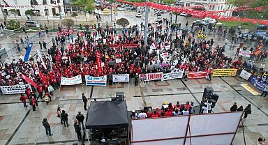 Bandırma'da 1 Mayıs kutlandı