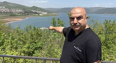 Baraj suları çekildi, ortaya çıkan alan tarıma açıldı