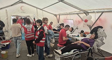 Bartın'da 8 saatte 174 kişi kan bağışında bulundu