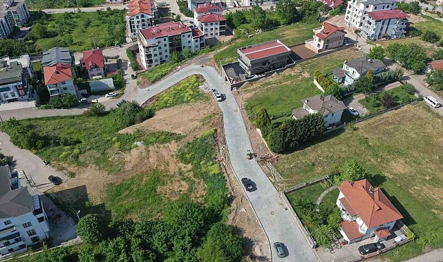 Başiskele'de üst yapı çalışmaları hızla sürüyor
