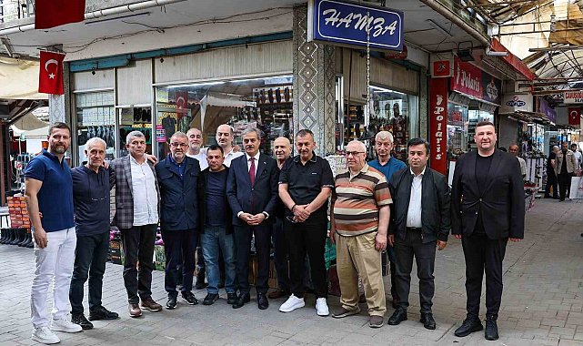 Başkan Alemdar: "Tarihi çarşının kalan kısımları da restore edilecek"