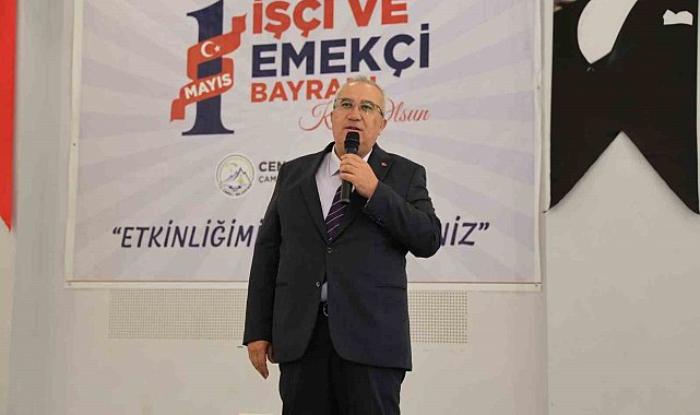 Başkan Arslan 1 Mayıs İşçi ve Emek Bayramında emekçilerle bir araya geldi