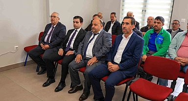 Başkan Arslan, Otobüsçüler ve Minibüsçüler Kooperatifi Genel Kuruluna katıldı