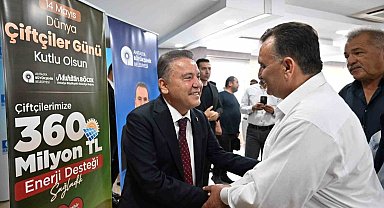 Başkan Böcek, Çiftçiler Günü'nde üreticilerle buluştu