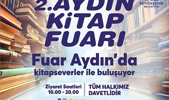 Başkan Çerçioğlu'ndan Aydın Kitap Fuarı'na davet