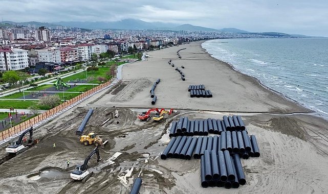 Başkan Doğan: "Hedefimiz, Atakum sahilindeki projeyi 90 günde tamamlamak"