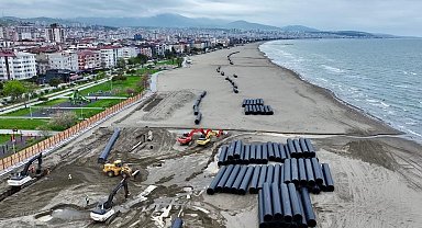 Başkan Doğan: "Hedefimiz, Atakum sahilindeki projeyi 90 günde tamamlamak"