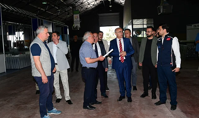 Başkan Er, 7. Malatya Yapı Dekorasyon fuar alanında incelemelerde bulundu
