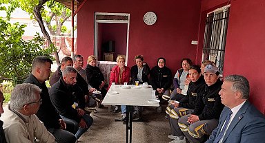 Başkan Erol belediye işçileri ile buluştu