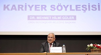 Başkan Güler, üniversite öğrencilerine seslendi: "Yapacağınız her işte önceliğiniz ülkeniz olsun"