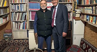 Başkan Kahveci'den Mehmet Yeşil'e 'Geçmiş olsun' ziyareti