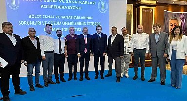 Başkan Künkcü, Ege Bölgesi Esnaf Toplantısı'nda Aydın'ı temsil etti