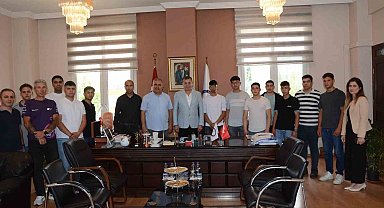 Başkan Künkcü geleceğin ahilerini ağırladı