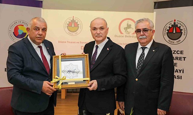 Başkan Özlü iş dünyası temsilcileriyle bir araya geldi