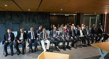 Başkan Özlü, yeni dönemde yapılacak çalışmaları görüştü