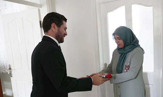 Başkan Tatık şehit annelerini yalnız bırakmadı