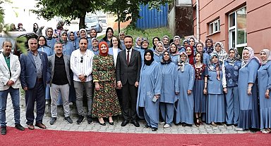 Başkan Yardımcısı Ertekin'den el emeğine ziyaret