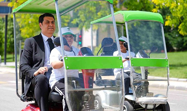 Başkan Yılmaz, çocuklarla trafik eğitimine katıldı