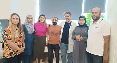 Batman'da anne karnındaki 8 aylık bebeğe başarılı kan nakli