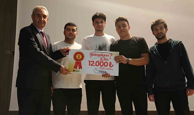 Battalgazi'de ''Şampiyon Kim?'' yarışmasının birincisi belli oldu