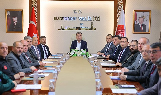 Bayburt'ta 2025 Yılı İl Su Kurulu Toplantısı yapıldı