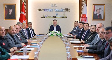 Bayburt'ta 2025 Yılı İl Su Kurulu Toplantısı yapıldı