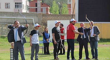Bayburt'ta 'Okçuluk Turnuvası' düzenlendi