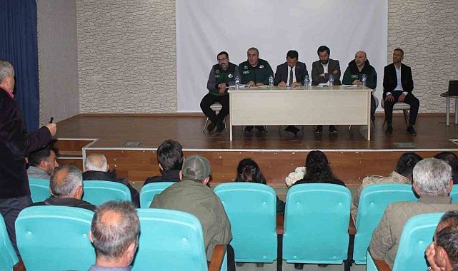 Bayburt'ta çiftçilerin talepleri toplantıda dinlendi