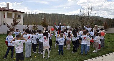 Bayburt'ta el hijyenine çocuklara oyunlarla anlatıldı