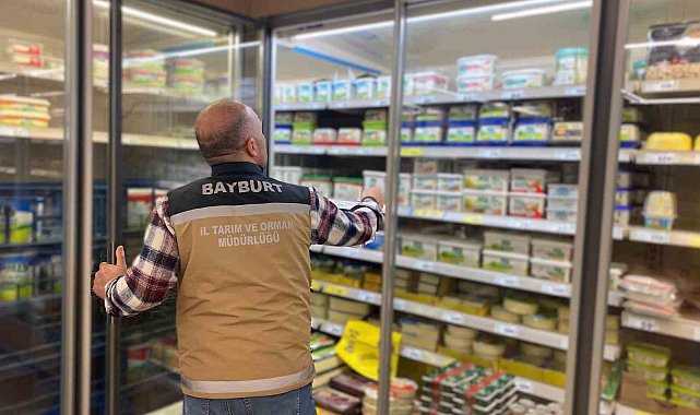 Bayburt'ta gıda denetimleri devam ediyor