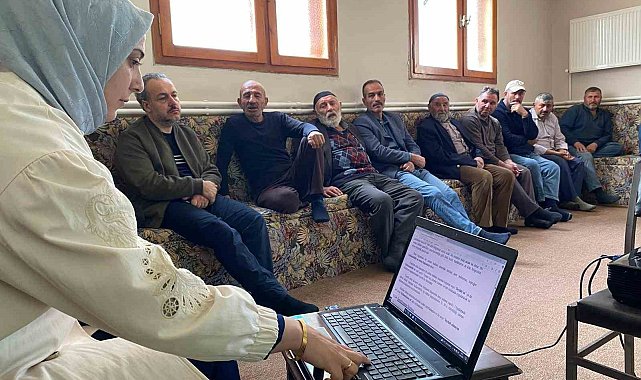 Bayburtlu çiftçiler basınçlı sulama ve TARSİM konusunda bilgilendirildi