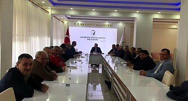 Bayırköy Belediyesi sosyal projeler için toplandı