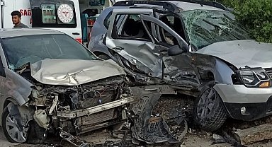 Belen'de trafik kazası: 2 yaralı