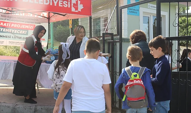 Beslenme Saati Projesi devam ediyor