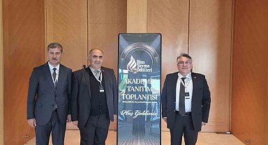 BEUN Rektörü Prof. Dr. Özölçer İlim Yayma Ödülleri akademik tanıtım toplantısına katıldı