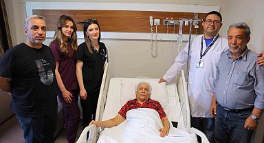 Beyin damarındaki baloncuk ameliyatla kapatıldı