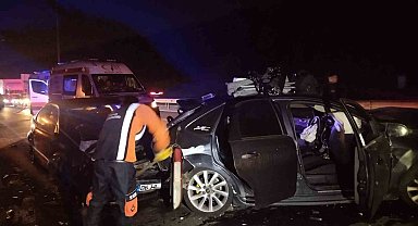 Beykoz'da 5 araçlı zincirleme trafik kazası: 7 yaralı