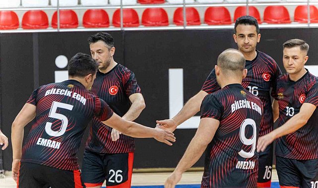 Bilecik Emniyet Müdürlüğü Voleybol Takımı çeyrek finale yükseldi