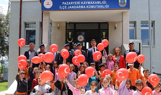 Bilecik Pazaryeri'nde 500 öğrenci Jandarma Komutanlığı'nda!