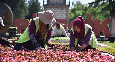 Bilecik'i süsleyen kadın çalışanlar