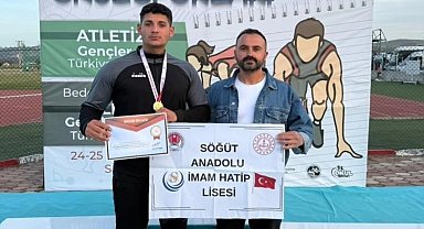Bilecikli sporcu Türkiye şampiyonu oldu