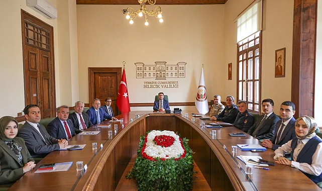 Bilecik'te 'Asayiş ve Güvenlik' masaya yatırıldı